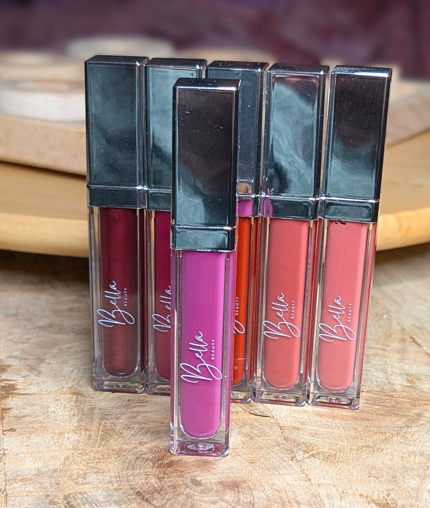 Bella Beauty Fall Collection Liquid Lipstick Magenta