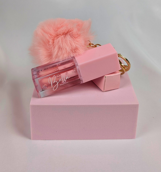 Bella Beauty Keychain Lipgloss Watermelon