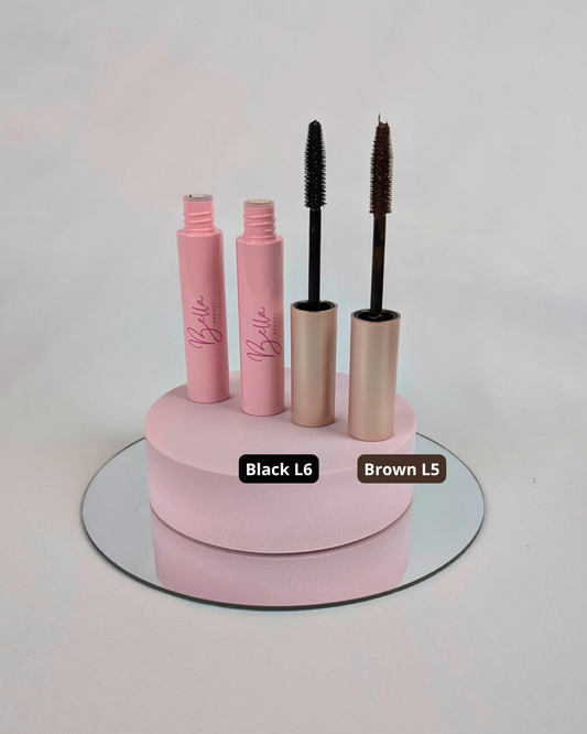 Bella Beauty Waterproof Mascara Soft Brown L5