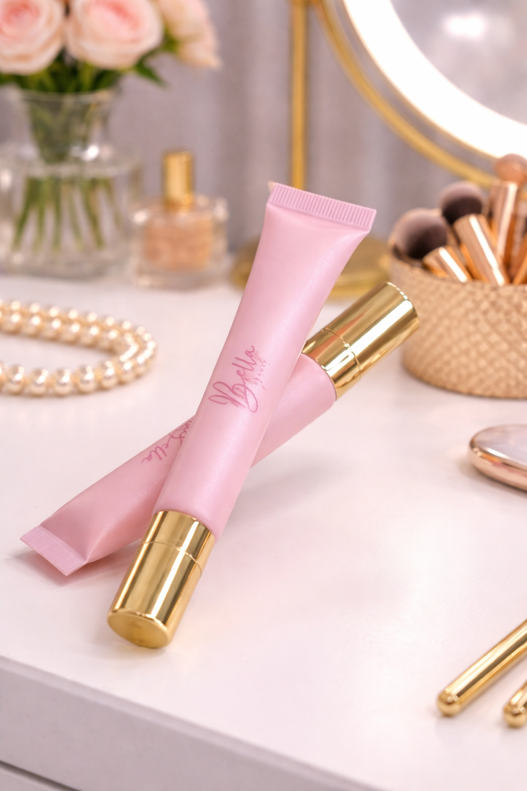 Bella Beauty Glow Lip Oil Green Apple