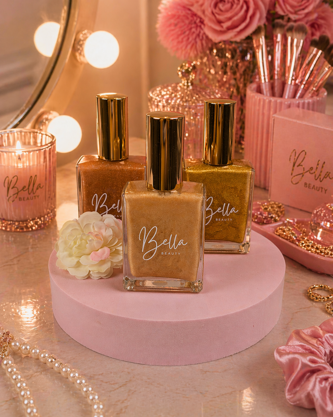 Bella Beauty Shimmer Body Oil 02