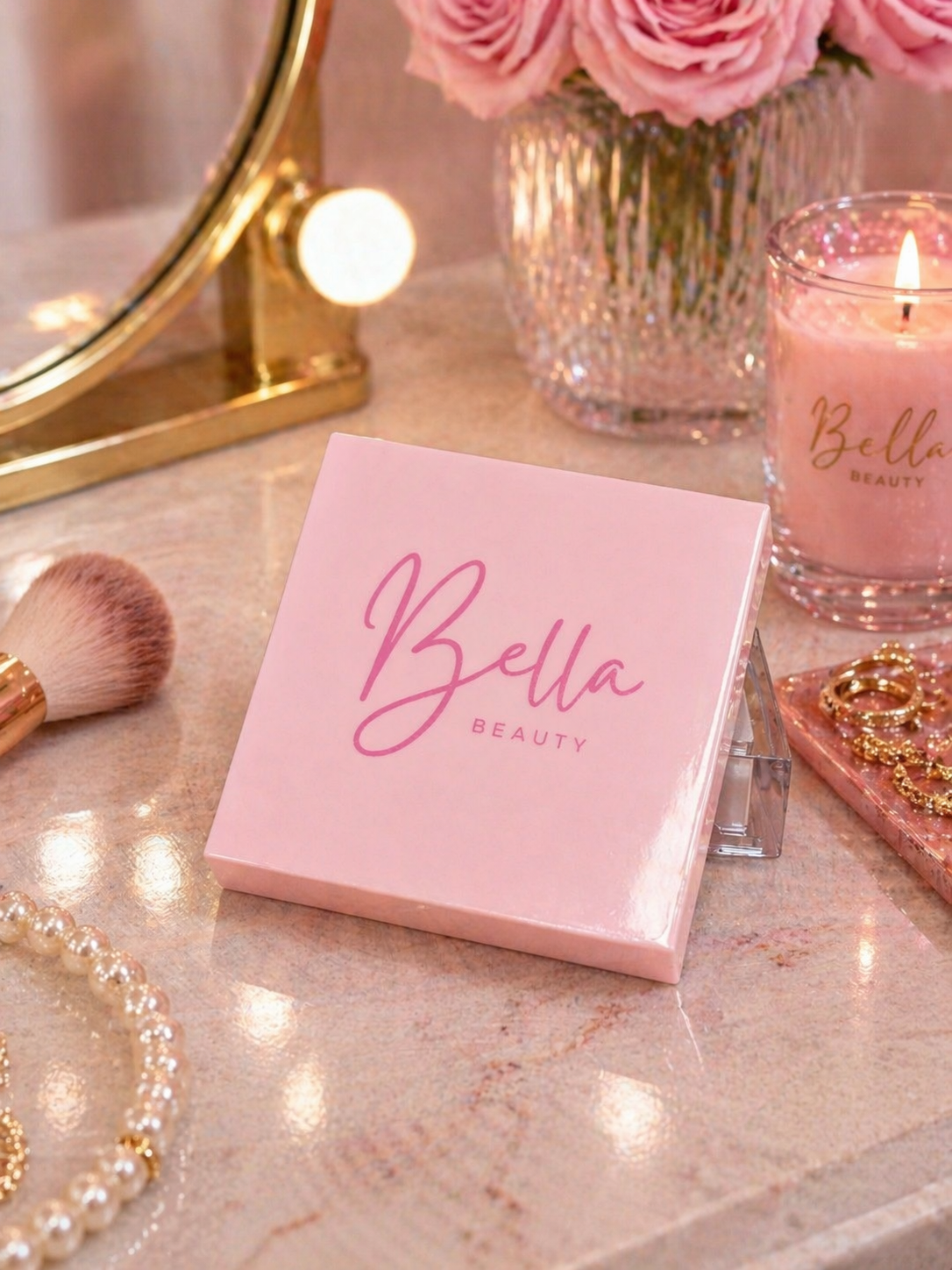 Bella Beauty Pink Setting Powder #11