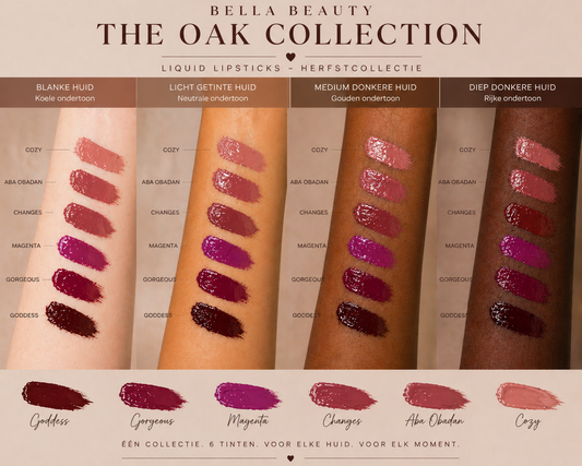 Bella Beauty The Oak Collection Liquid Lipstick Gorgeous