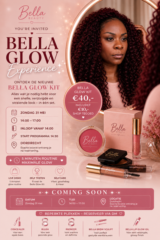 Bella Glow Experience 31 mei '26
